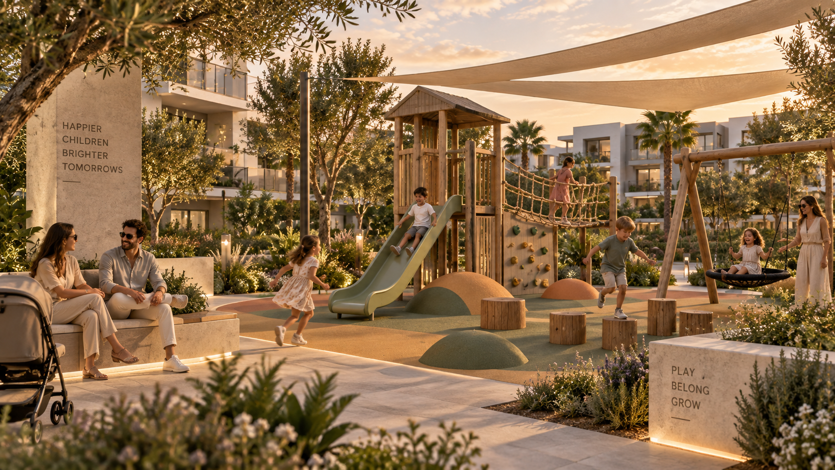 GRAND RIVAGE · Áreas familiares